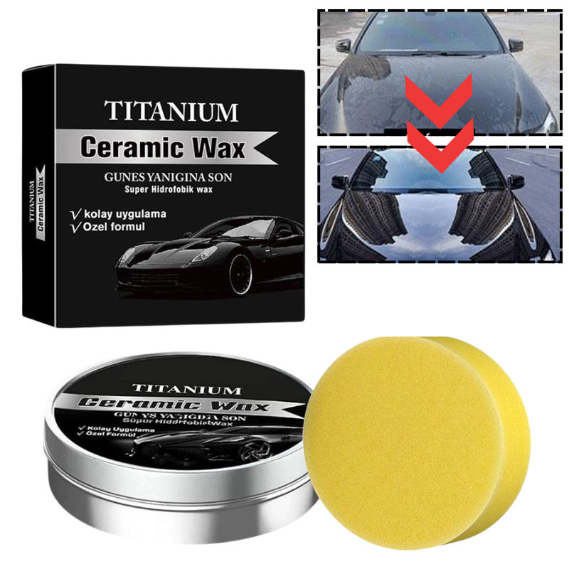 1-5pcs Ceramic Wax Cream Easy  - огляд і ціна Car Wax Ceramic Coating