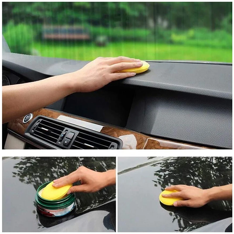 12Pcs Round Car Waxing Polish  - огляд і ціна Wax Applicator Pad
