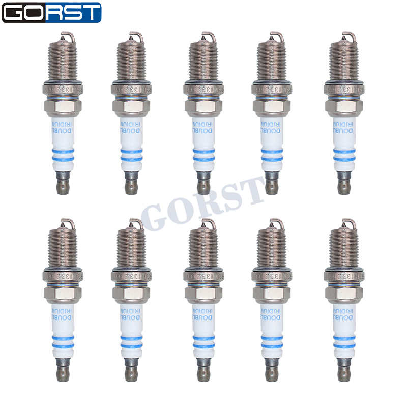 10Pcs M14x1.25 Double Iridium  - огляд і ціна Bosch Spark Plug Iridium